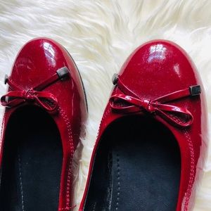 Cranberry Red Soleflex Flats